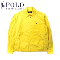 Polo by Ralph Lauren スウィングトップ M イエロー ポリエステル スモールポニー刺繍 | Vintage.City 古着屋、古着コーデ情報を発信