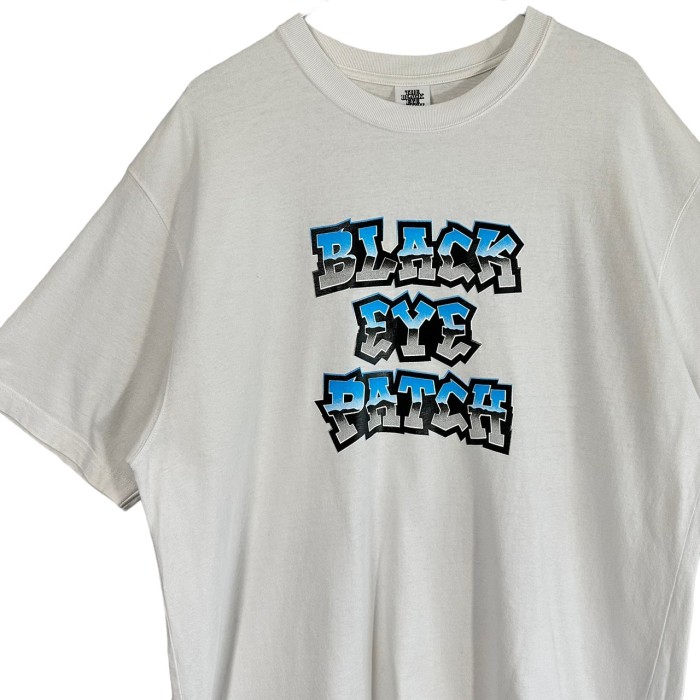 Black eye Patch Tシャツ XL センターロゴ プリントロゴ | Vintage.City