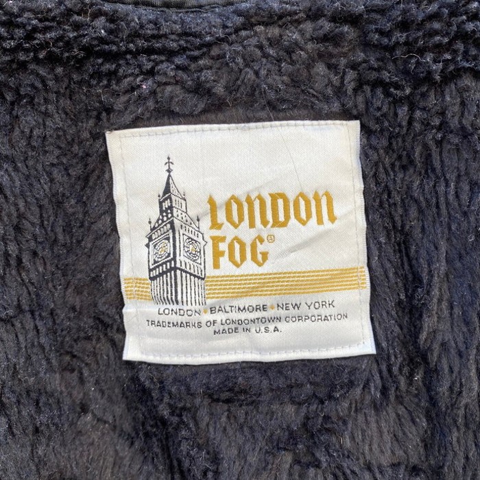 USA製 LONDON FOG ロンドンフォグ ステンカラーコート ボアライナー付き メンズM相当 | Vintage.City 古着屋、古着コーデ情報を発信