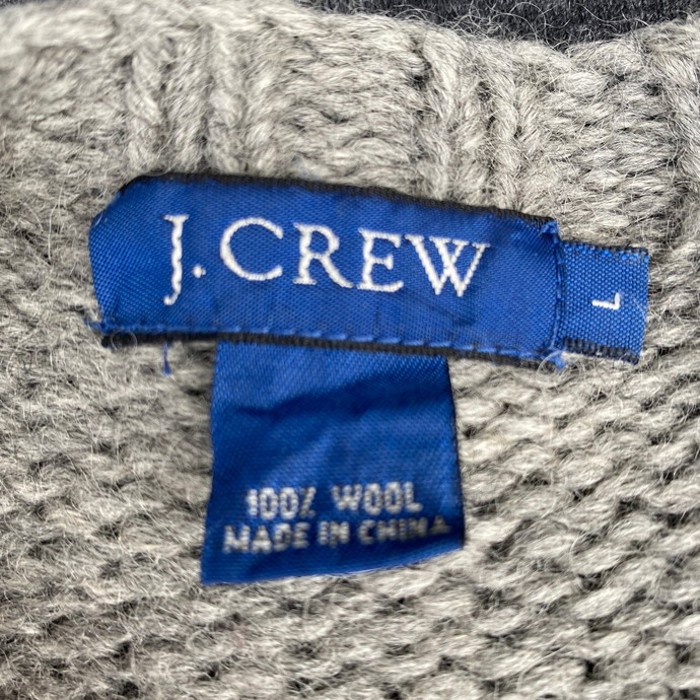90年代 J.CREW ジェイクルー  ウールニットセーター メンズL | Vintage.City 古着屋、古着コーデ情報を発信