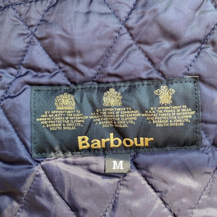 キッズ 英国製 Barbour バブアー フード着脱可能 キルティングジャケット キッズ表記M ボーイズ150相当 | Vintage.City 古着屋、古着コーデ情報を発信