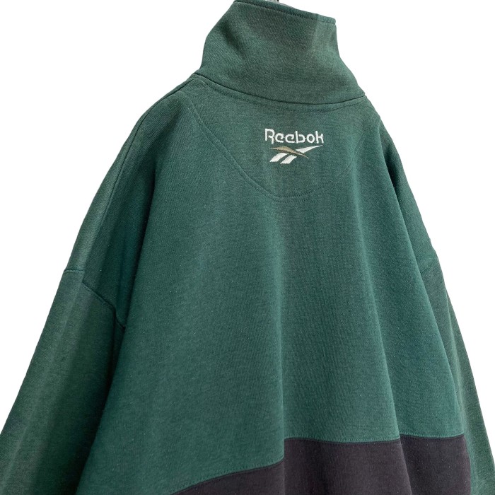 90s Reebok bi-color design sweatshirt | Vintage.City 古着屋、古着コーデ情報を発信