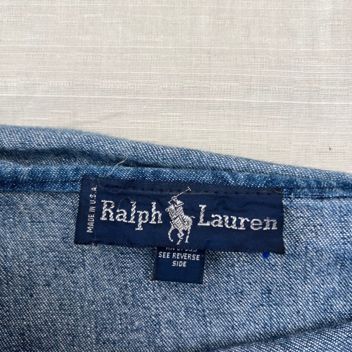 USA製 90’s Ralph Lauren/ラルフローレン デニム巻きスカート レディース古着 fclp-032 | Vintage.City 古着屋、古着コーデ情報を発信