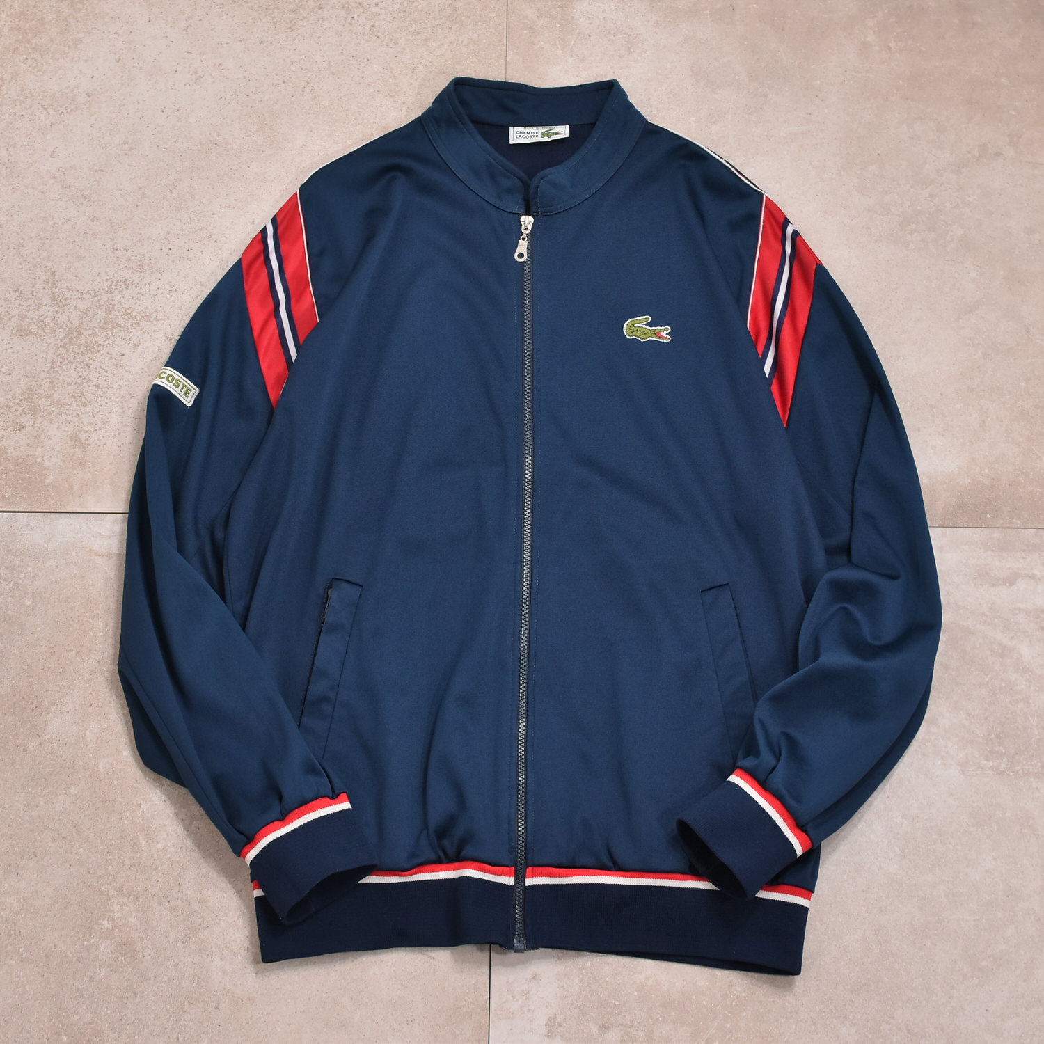 70s French Lacoste Vintage Sports Jacket