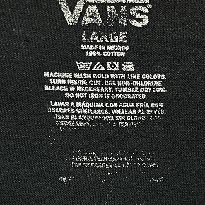 “VANS” Print Tee | Vintage.City 古着屋、古着コーデ情報を発信