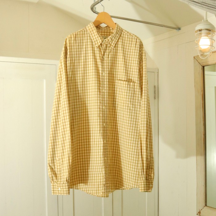 90s Eddie Bauer L/S Check shirt | Vintage.City 古着屋、古着コーデ情報を発信