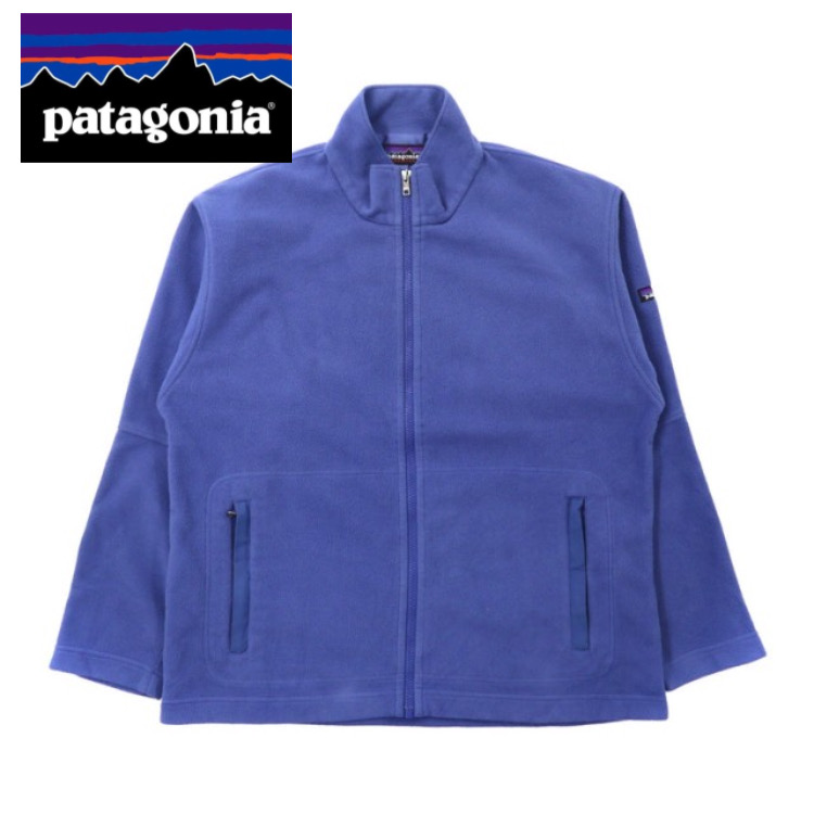 patagonia シンチラフリースジャケット XL ブルー ポリエステル | Vintage.City