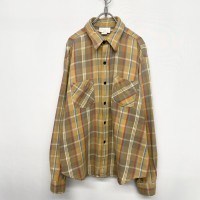 80's “Sears” L/S Heavy Flannel Shirt | Vintage.City 古着屋、古着コーデ情報を発信