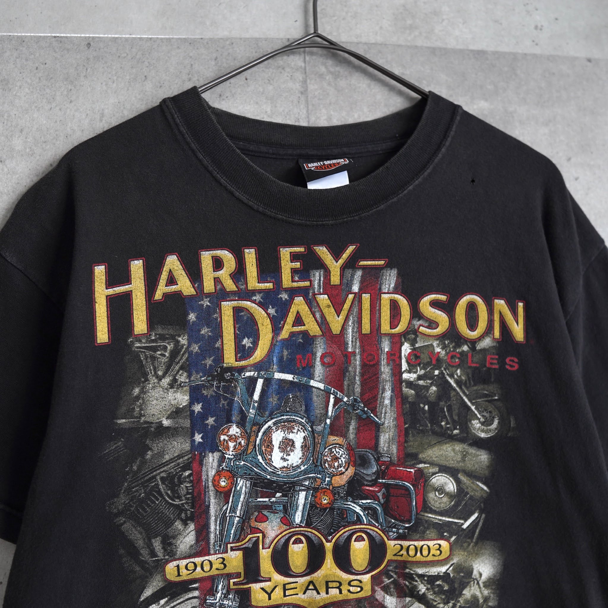 HARLEY DAVIDSON ハーレー ダビッドソン 100周年記念 Tシャツ