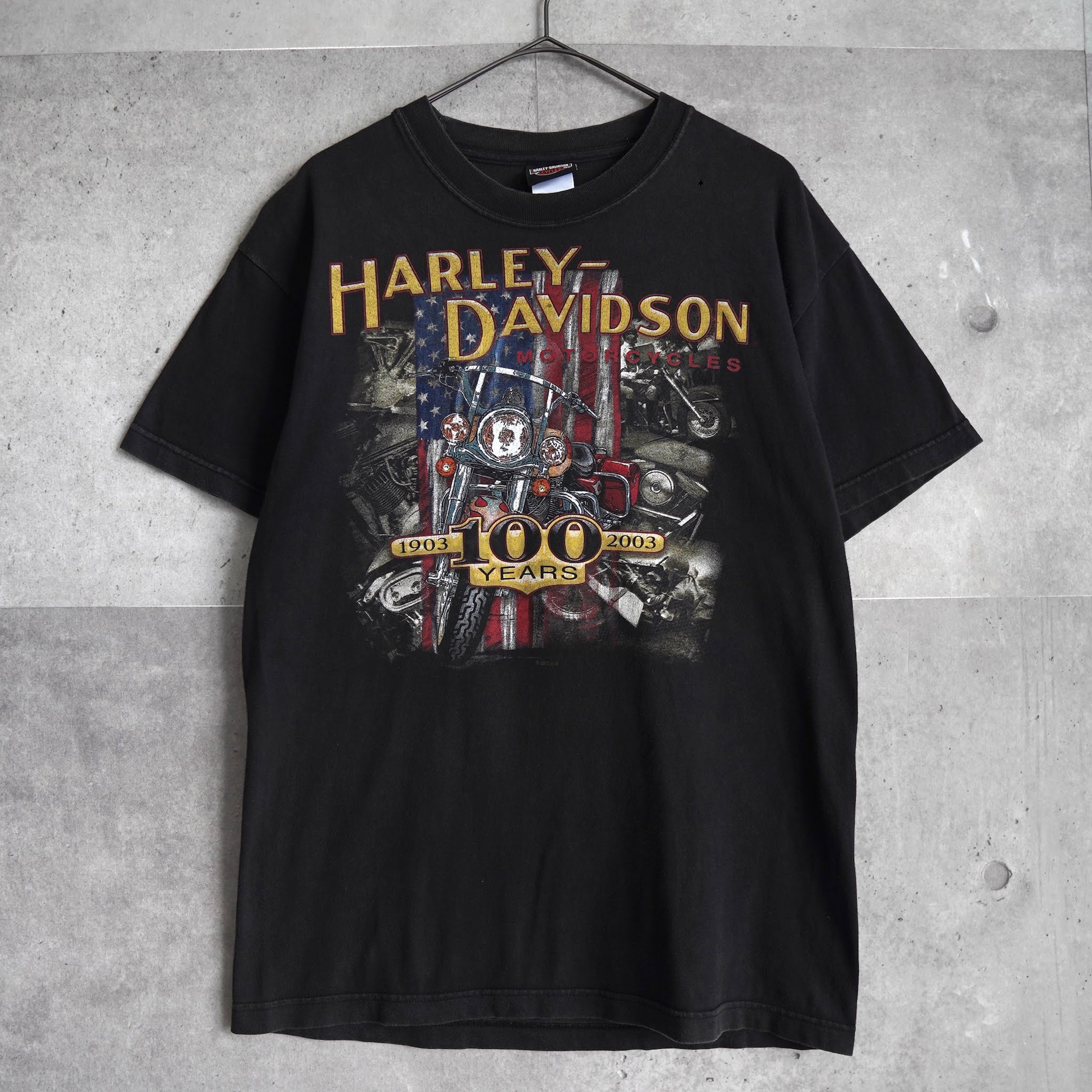 HARLEY DAVIDSON ハーレー ダビッドソン 100周年記念 Tシャツ