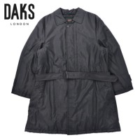 DAKS Aラインコート L ブラック ナイロン 日本製 | Vintage.City 빈티지숍, 빈티지 코디 정보