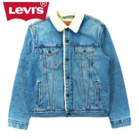 Levi's ボアトラッカージャケット M ブルー デニム アイスウォッシュ | Vintage.City 古着屋、古着コーデ情報を発信