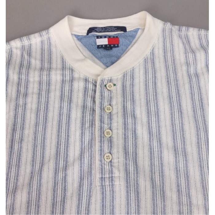 トミージーンズ  ヘンリーネック Tシャツ　TOMMY JEANS【メール便可】 [9016153] | Vintage.City 古着屋、古着コーデ情報を発信