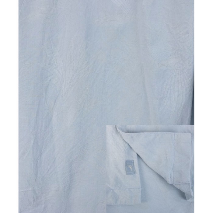 トミーバハマ 半袖 シルクシャツ　水色  #44 Tommy Bahama【メール便可】 [9017453] | Vintage.City 빈티지숍, 빈티지 코디 정보
