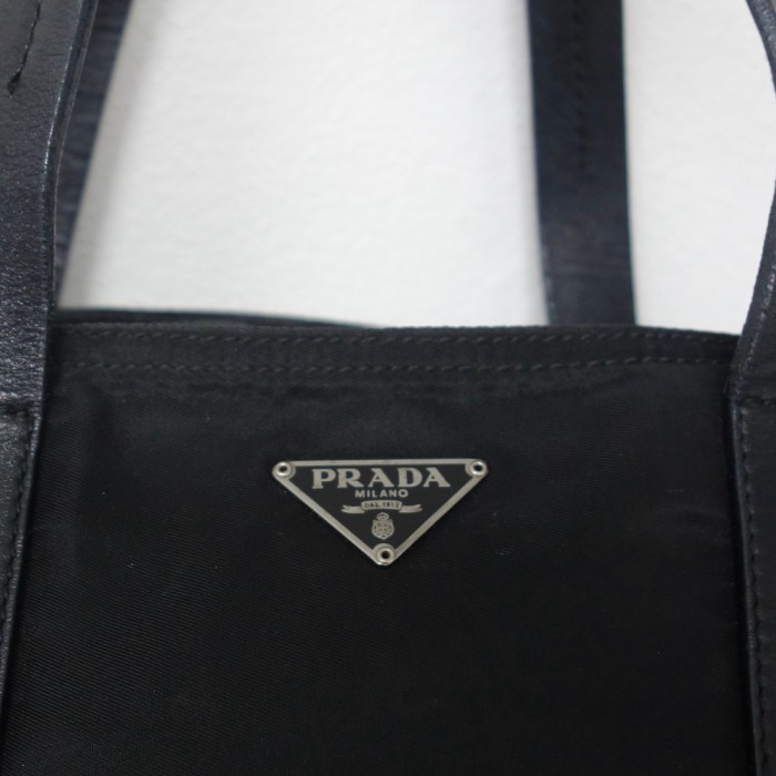 PRADA プラダ ロゴ ミニハンドバッグ イタリア製 | Vintage.City 古着屋、古着コーデ情報を発信