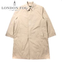 LONDON FOG ステンカラーコート 42 ベージュ ポリエステル ライナー着脱式 | Vintage.City 古着屋、古着コーデ情報を発信