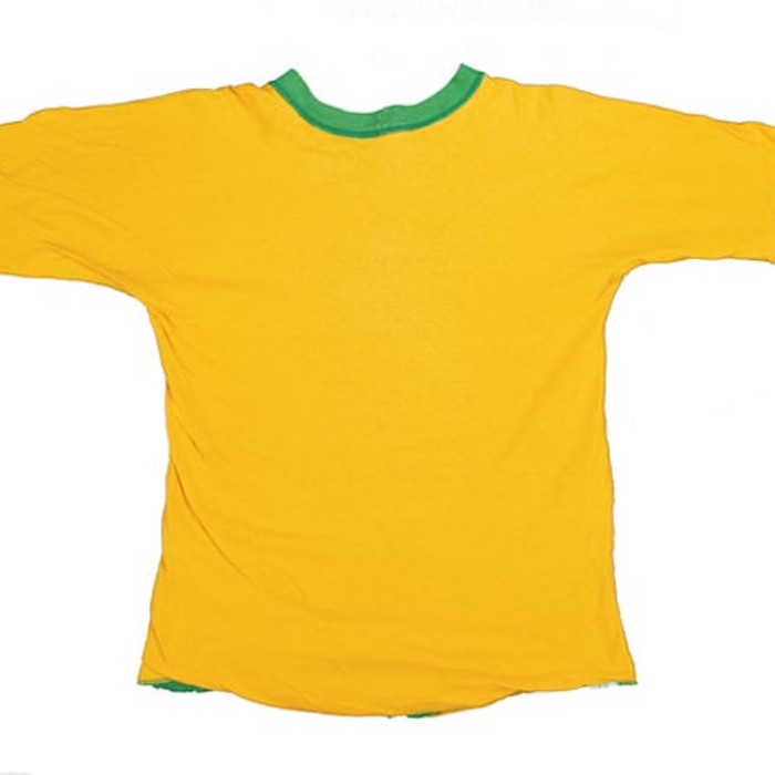 70s ラッセル LUTHER BURBANK ヴィンテージTシャツ リバーシブルT 黄緑 RUSSELL サイズM相当 古着 @BZ0212 | Vintage.City 古着屋、古着コーデ情報を発信
