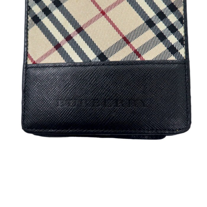 BURBERRY ノバチェック 2つ折り財布 コンパクトウォレット ベージュ