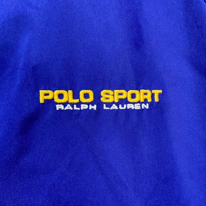 90s POLO SPORT ラルフローレン ナイロンジャケット ブルー M | Vintage.City 古着屋、古着コーデ情報を発信