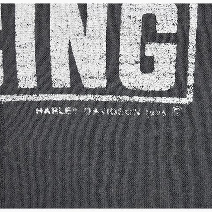 80s ハーレーダヴィッドソン イーグル RACING ヴィンテージTシャツ 黒 HARLEY DAVIDSON サイズS 古着 @BC0006 | Vintage.City 古着屋、古着コーデ情報を発信