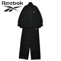 Reebok トラックジャケット セットアップジャージ L ブラック 袖ロゴ サイドライン 00年代 | Vintage.City 古着屋、古着コーデ情報を発信