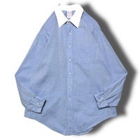 【Brooks Brothers】ブルックスブラザーズ クレリックシャツ MAKERS MADE IN USA | Vintage.City 古着屋、古着コーデ情報を発信
