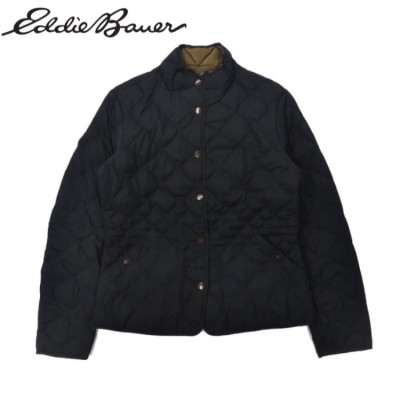 Eddie Bauer ダウンジャケット S ブラック EB 550 FILL POWER