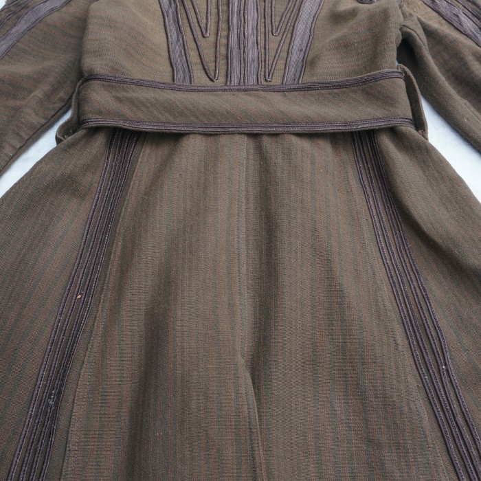 NEW ROMANTICS 刺繍 ルダンゴート コートドレス | Vintage.City 古着屋、古着コーデ情報を発信