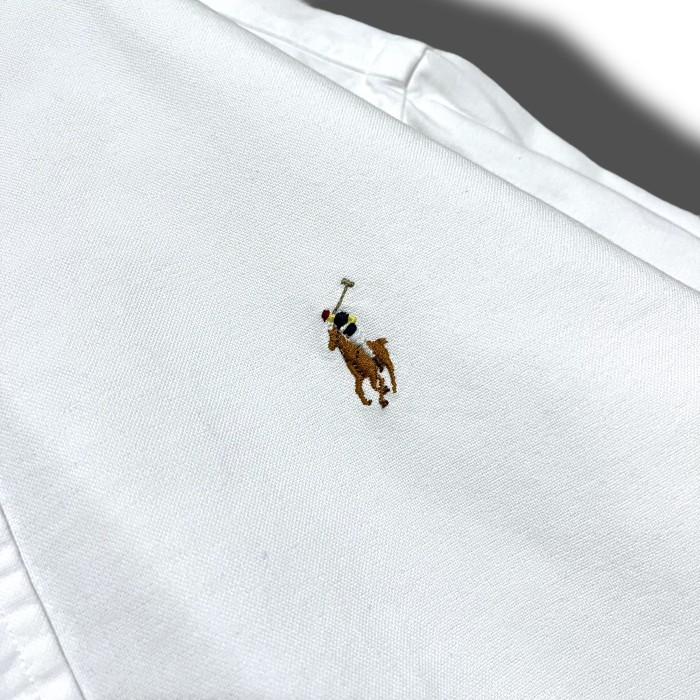 【Ralph Lauren】ラルフローレン オックスフォードボタンダウンシャツ ホワイト | Vintage.City 古着屋、古着コーデ情報を発信