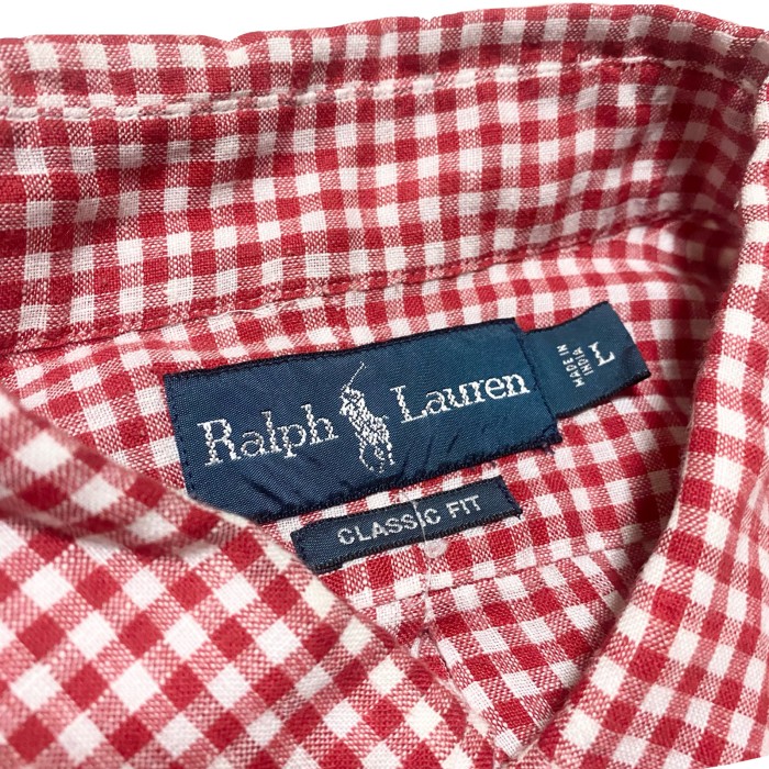 【Ralph Lauren】ラルフローレン ギンガムチェックシャツ リネン | Vintage.City Vintage Shops, Vintage Fashion Trends