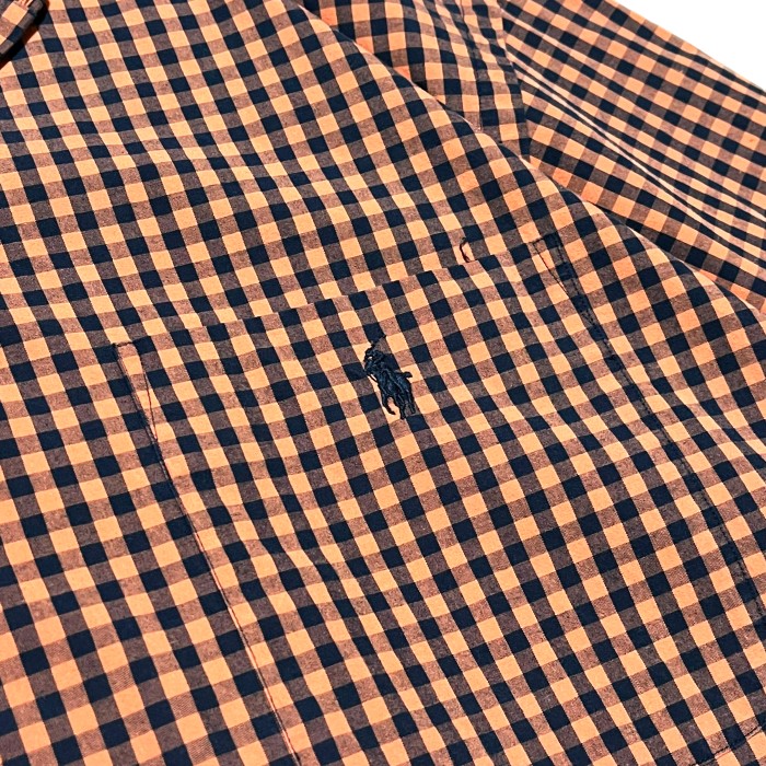 【Ralph Lauren】1990's CALDWELL オープンカラーギンガムチェックシャツ | Vintage.City 古着屋、古着コーデ情報を発信