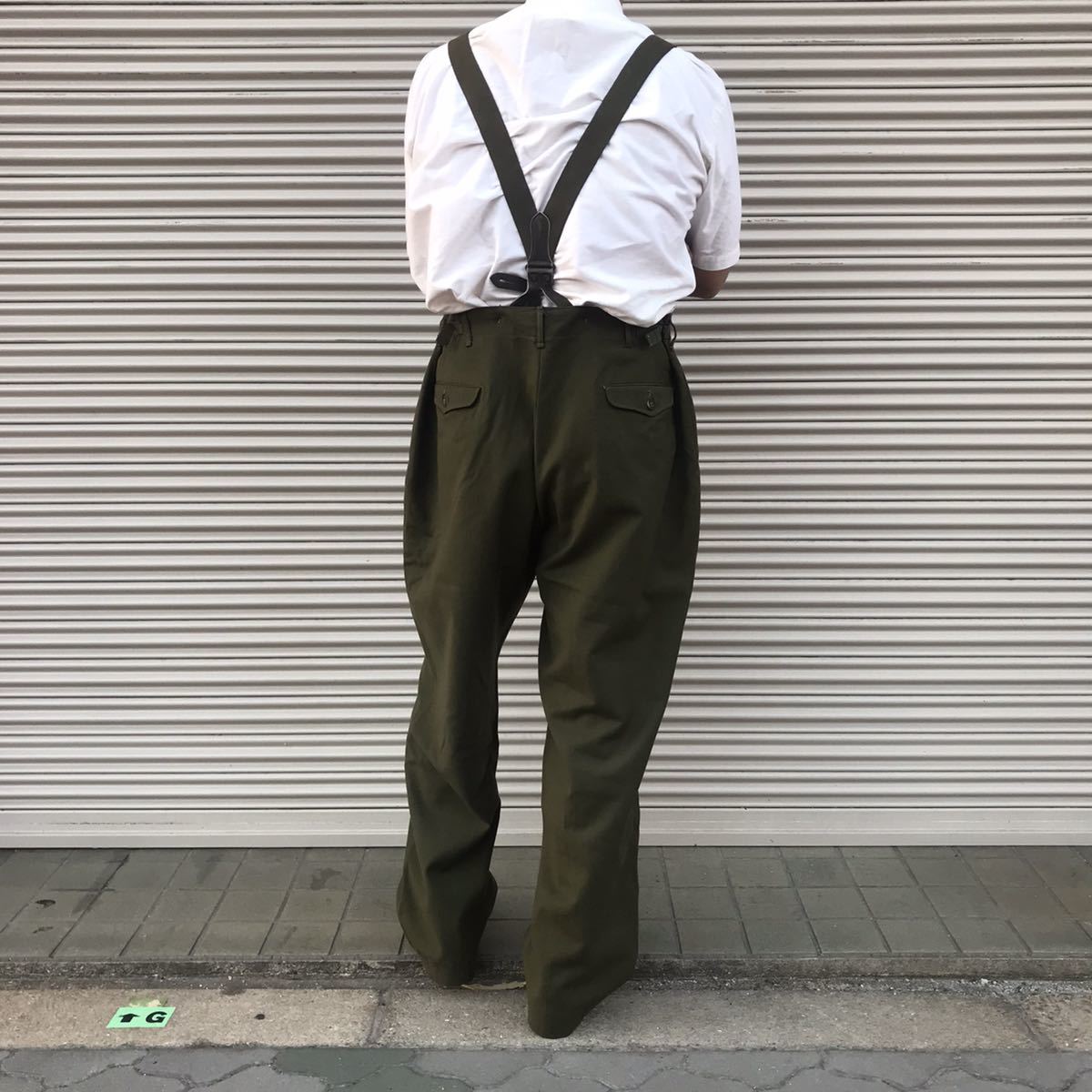 良品 50s US Army M-1951 FIELD TROUSERS WOOL 米軍実物 M-51 ウール