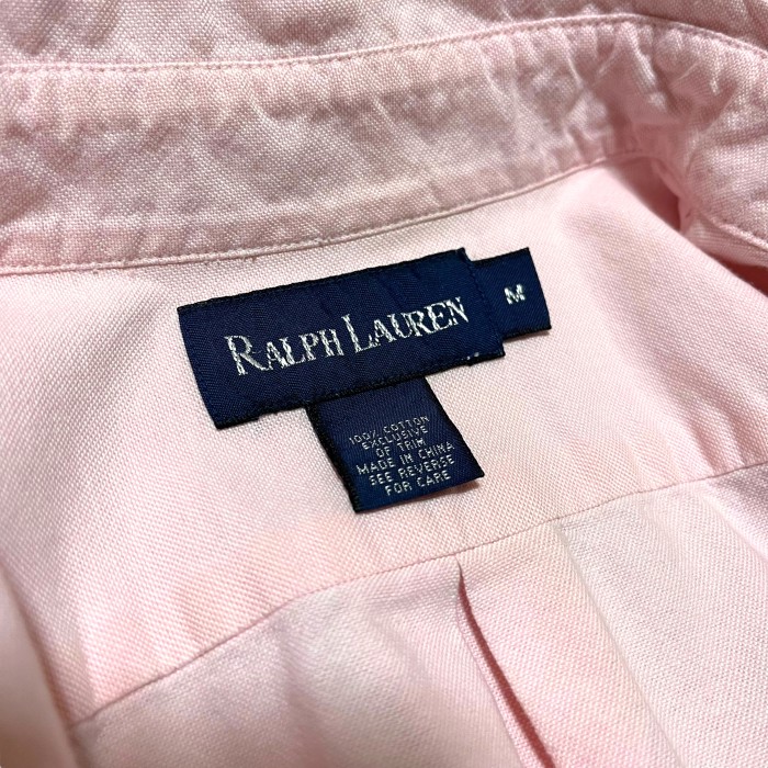 【Ralph Lauren】プルオーバーオックスフォードシャツ ピンク | Vintage.City 古着屋、古着コーデ情報を発信