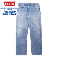 Levi's USA製 90年代 501 デニムパンツ 38 ブルー アイスウォッシュ ボタン裏514 501-0193 | Vintage.City 古着屋、古着コーデ情報を発信