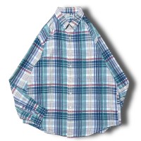 【L.L.Bean】マドラスチェックボタンダウンシャツ | Vintage.City 古着屋、古着コーデ情報を発信