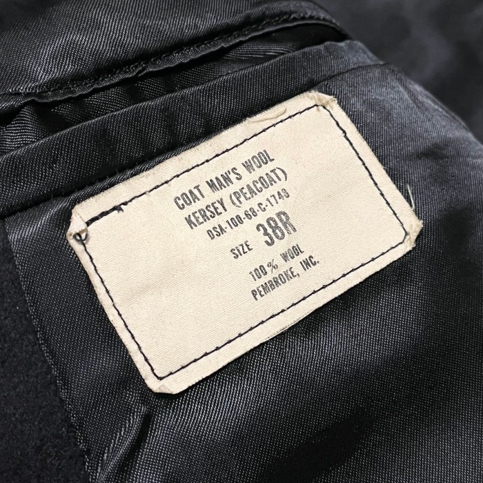 【Military】1960's U.S.NAVY Pコート | Vintage.City 古着屋、古着コーデ情報を発信