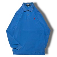 【Ralph Lauren】ラルフローレン ロングスリーブポロシャツ ブルー | Vintage.City 古着屋、古着コーデ情報を発信
