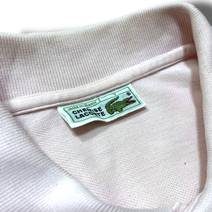 【LACOSTE】ラコステ ポロシャツ MADE IN FRANCE ピンク | Vintage.City 빈티지숍, 빈티지 코디 정보