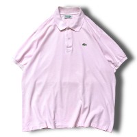 【LACOSTE】ラコステ ポロシャツ MADE IN FRANCE ピンク | Vintage.City 古着屋、古着コーデ情報を発信