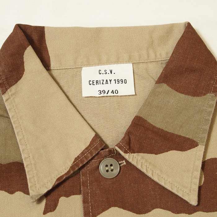 フランス軍 チャドシャツ デザートカモ ミリタリーシャツ ユーロ ミリタリー | Vintage.City 古着屋、古着コーデ情報を発信