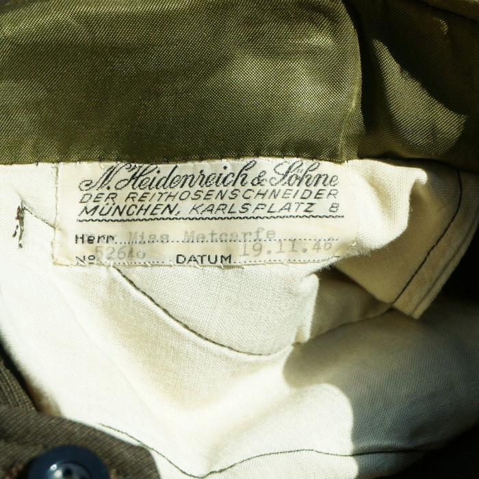 40’s 1946年製 Germany ジョッパーズパンツ モーターサイクル | Vintage.City 古着屋、古着コーデ情報を発信