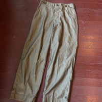 【W30  L30】デッドストック 40's U.S.ARMY M-43 Trousers, Field, Cotton, O.D. | Vintage.City 빈티지숍, 빈티지 코디 정보