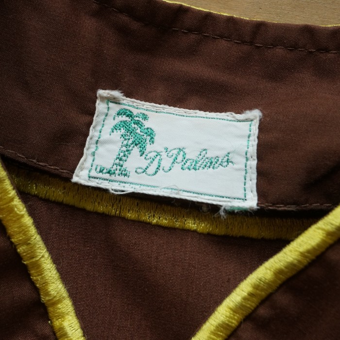 D’Palma フラワー ボタニカル 刺繍パイピング ブラウス | Vintage.City 古着屋、古着コーデ情報を発信