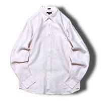 【J.CREW】アイリッシュリネンシャツ ピンク | Vintage.City 古着屋、古着コーデ情報を発信
