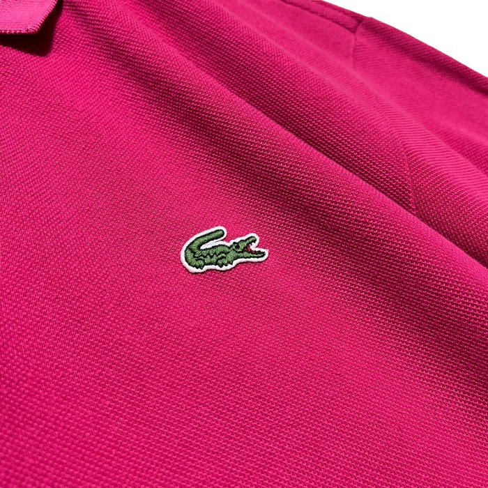 【LACOSTE】ラコステ ポロシャツ ピンク | Vintage.City 古着屋、古着コーデ情報を発信
