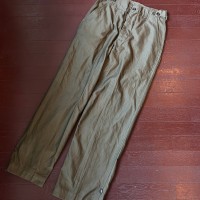 【W30  L32】デッドストック 40's U.S.ARMY M-43 Trousers, Field, Cotton, O.D. 実物 | Vintage.City 빈티지숍, 빈티지 코디 정보