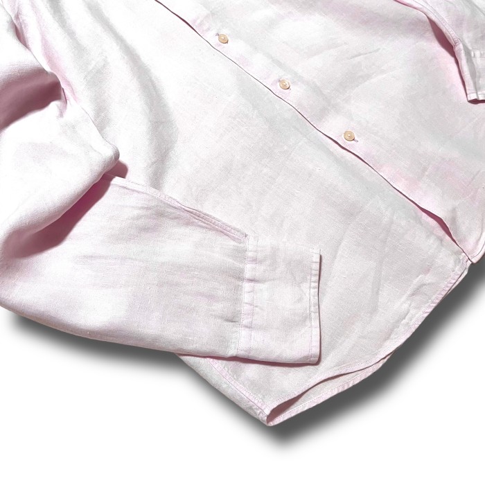 【J.CREW】アイリッシュリネンシャツ ピンク | Vintage.City 古着屋、古着コーデ情報を発信