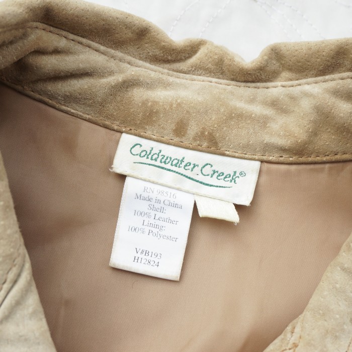 Coldwater Creek レザージャケット 多ボタン | Vintage.City 古着屋、古着コーデ情報を発信
