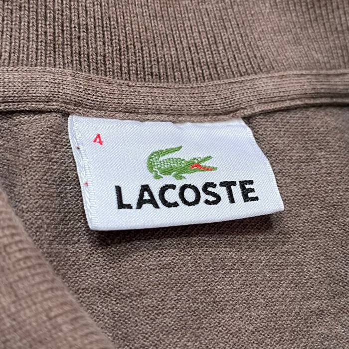【LACOSTE】ラコステポロシャツ ライトブラウン | Vintage.City 빈티지숍, 빈티지 코디 정보