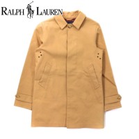 RALPH LAUREN ゴム引きステンカラーコート 7 ベージュ コットン ライナーチェック | Vintage.City 古着屋、古着コーデ情報を発信